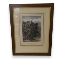 Gravure "Die Kavallerie aus dem dreissigjärigen"