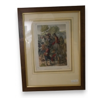 Gravure "Artillerie und Fuhrwesen"