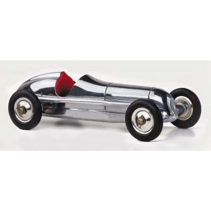 "Indianapolis" model car, red seat, at Moinat SA – Antiques and home décor