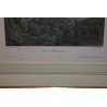 Engraving ‘View of Lausanne’ by WEZEL, on Moinat SA – Antiques and decorative items – Engravings, lithographs