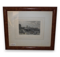 Gravure "Saumur" de TURNER