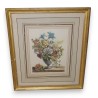 Engraving ‘Bouquet of Flowers’ by DE, from Moinat SA – Antiques and decorative items – Engravings, lithographs
