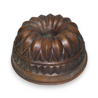 Moule à Kouglof en cuivre