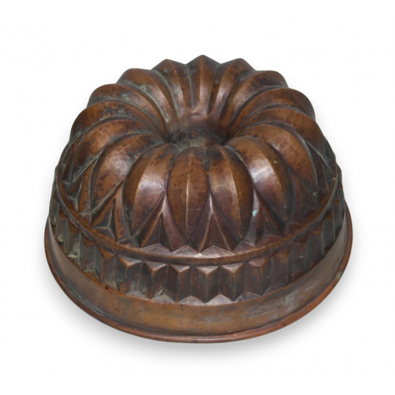 Moule à Kouglof en cuivre