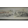 Lithographie "La Chasse à la liberté"  sur Moinat SA  - Antiquités décoration -  Gravures, Lithos