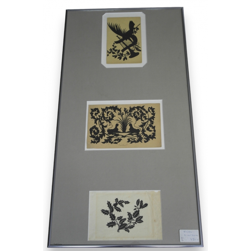 Tableau "Découpage" signé Arabeole sur  Moinat SA  - Antiquités décoration