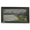 Paintings | Oil on panel "The Approach to Moinat SA  - Antiques and Decor"