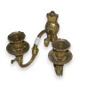  Appliques Louis XVI en bronze 2 bras sur  Moinat SA  - Antiquités décoration
