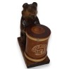 Carved wooden ‘bear’ honey box, from  Moinat SA  – Antiques and home décor