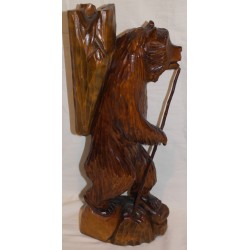 Ours en bois sculpté Russe