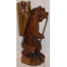 Ours en bois sculpté Russe