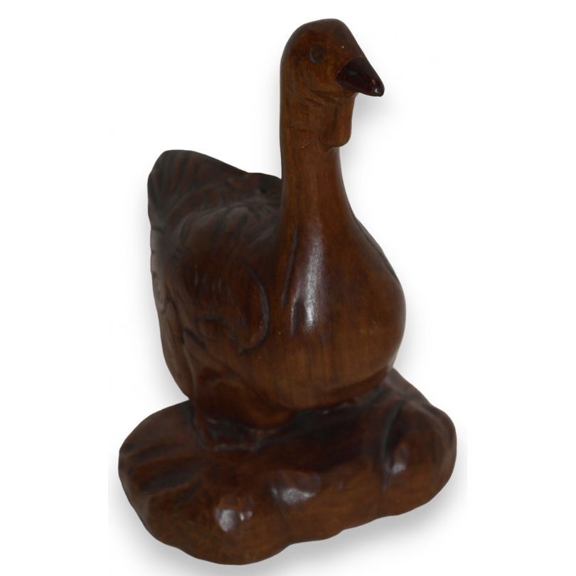 Russian carved wooden goose at  Moinat SA  - Antiques and home décor