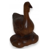 Oie en bois sculpté Russe