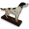 Chien en faïence signé S. RANGONOL