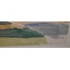 Aquarelle "La Neuveville" signée M.  sur Moinat SA  - Antiquités décoration -  Gouaches, Aquarelles, Pastels