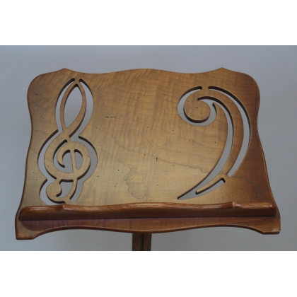 Cherry wood music stand "Clé sur" by Moinat SA – Antiques and home décor