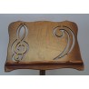 Cherry wood music stand "Clé sur" by Moinat SA – Antiques and home décor