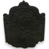  Plaque de cheminée en fonte sur  Moinat SA  - Antiquités décoration