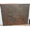  Plaque de cheminée en fonte "laboureur" sur  Moinat SA  - Antiquités décoration