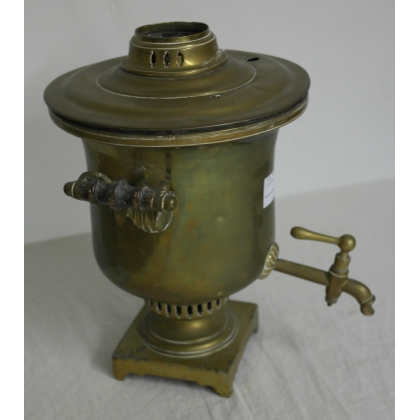 Samovar Russe en laiton