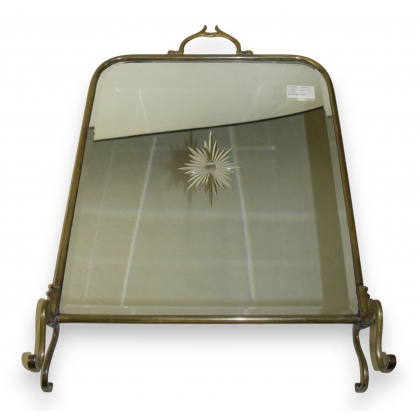  Pare-feu - verre gravé sur  Moinat SA  - Antiquités décoration