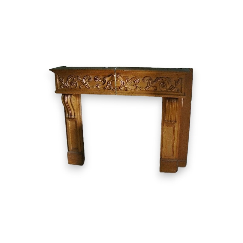 Henri II-style oak fireplace at  Moinat SA  - Antiques and home décor