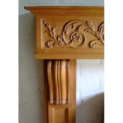 Henri II-style oak fireplace at  Moinat SA  - Antiques and home décor