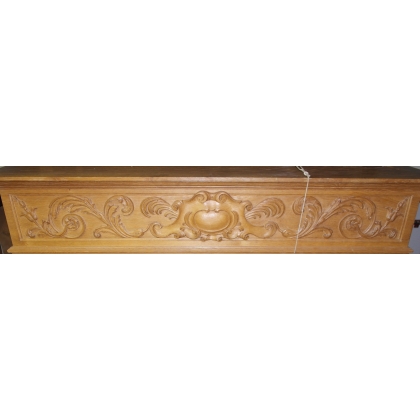Henri II-style oak fireplace at  Moinat SA  - Antiques and home décor