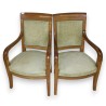 Pair of Directoire armchairs from  Moinat SA  - Antiques and interior design