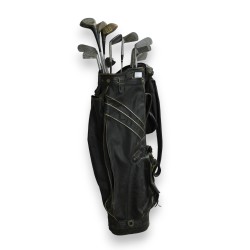 Sac de golf en cuir (12 clubs)