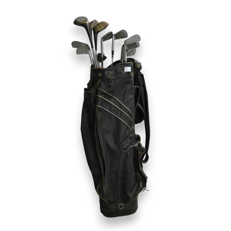 Sac de golf en cuir (12 clubs)