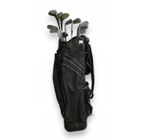 Sac de golf en cuir (12 clubs)