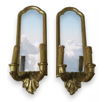 Porte-parapluie en laiton coloris bronze