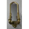  Paire d'appliques-miroirs en bois doré sur  Moinat SA  - Antiquités décoration