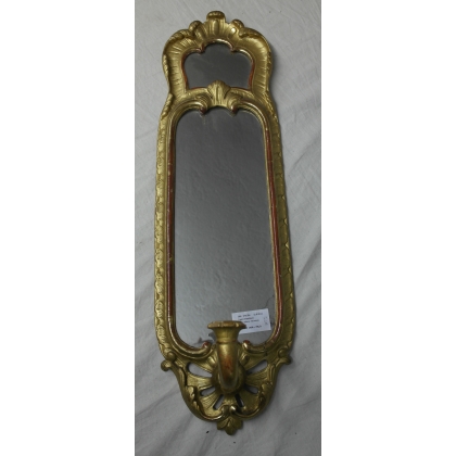  Paire d'appliques-miroirs bernoises en sur  Moinat SA  - Antiquités décoration