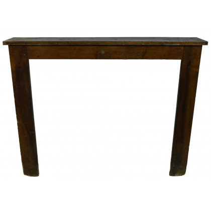 Swiss Directoire-style walnut fireplace by Moinat SA – Antiques and home décor