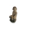 Seated wildlife figurine in Royal porcelain by Moinat SA – Antiques and home décor