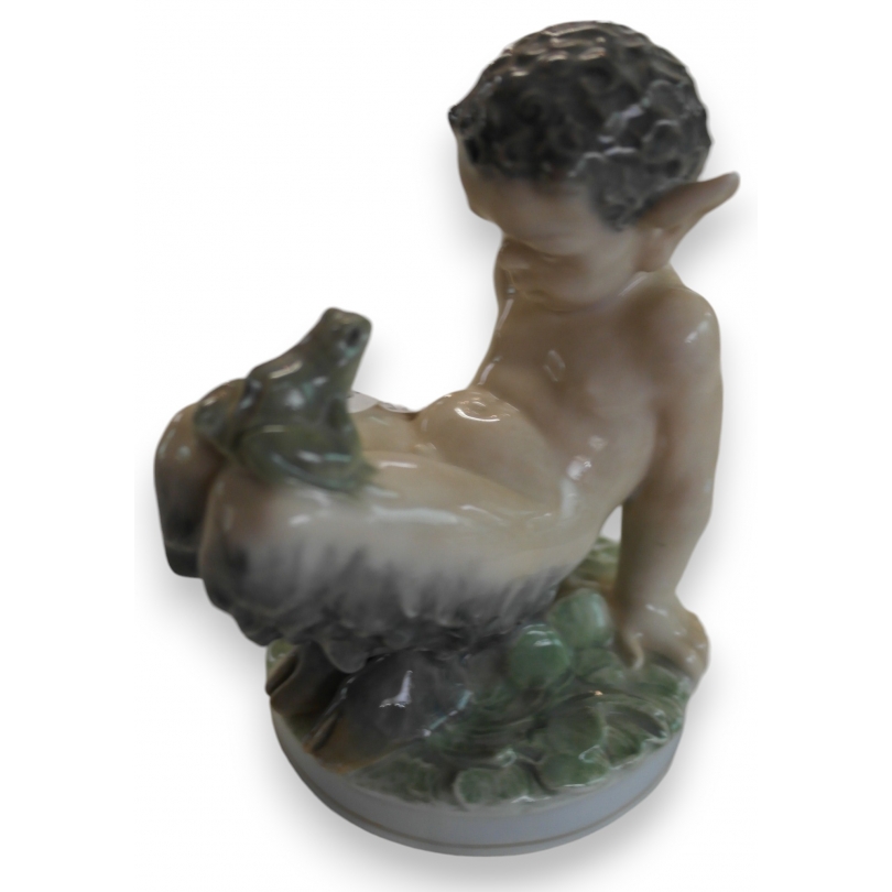 Faune en porcelaine "grenouille" Royal Copenhagen