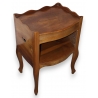 Chevet Louis XV bernois en noyer