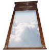  Miroir Empire en acajou sur  Moinat SA  - Antiquités décoration