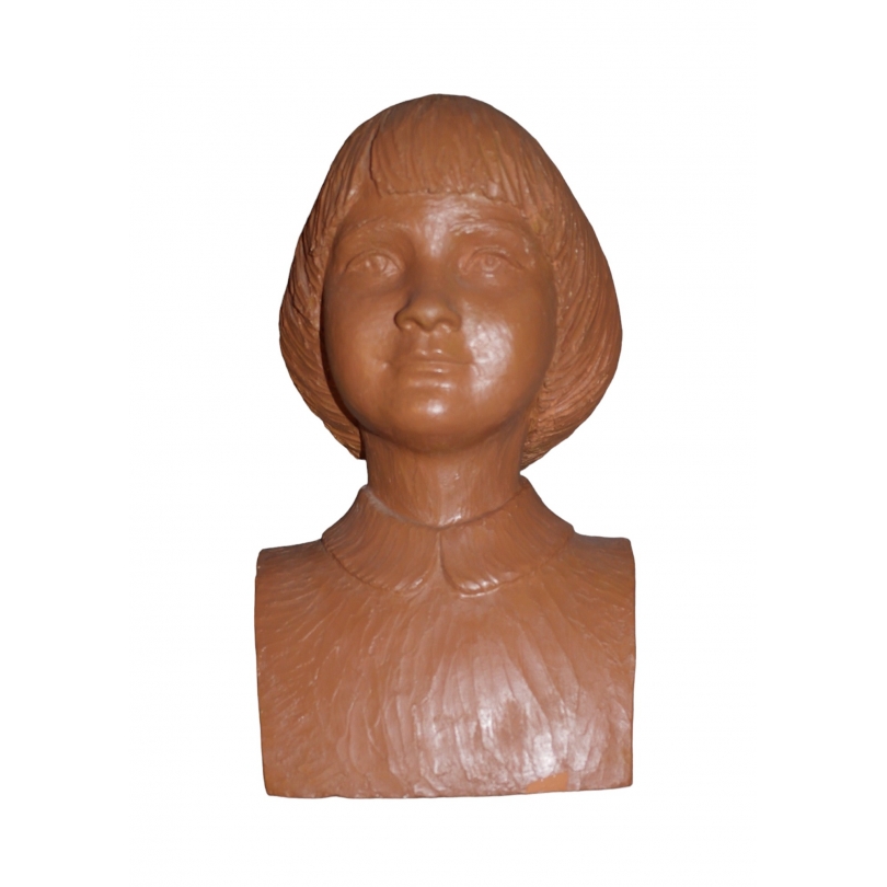 Terracotta head by Pierre BOREL at Moinat SA – Antiques and Decor