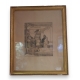 Gravure "Marché à la place du Molard"