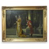 Paintings | Satirical oil on canvas, unsigned, Moinat SA  - Antiques and home décor