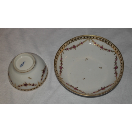 "Queen of Naples" bowl and saucer by Moinat SA – Antiques and home décor