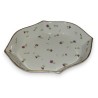 "Purple Blueberry Seedlings" serving dish by Moinat SA – Antiques and home décor