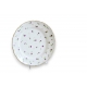 Assiette "Semis de Bleuets pourpre" en