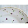 Assiette \"Semis de Bleuets pourpre\" en