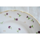 Assiette "Semis de Bleuets pourpre" en
