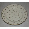 Assiette \"Semis de Bleuets pourpre\" en