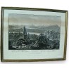 Engraving ‘View of Mont Blanc’ by TROLL.  at Moinat SA  – Antiques and decorative items –  Engravings, lithographs